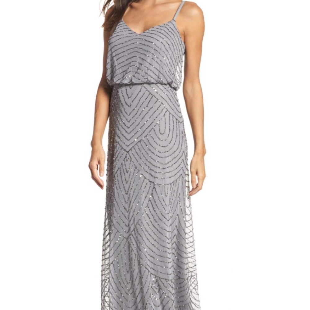 Adrianna Papell Embellished Gown